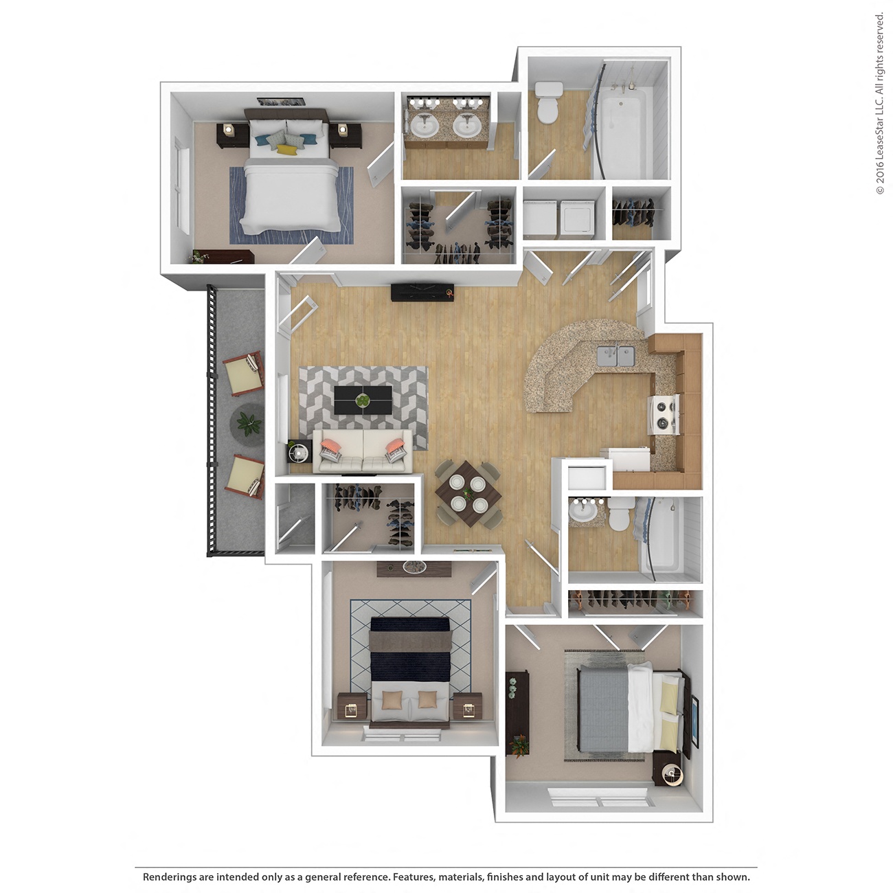 C floor plan